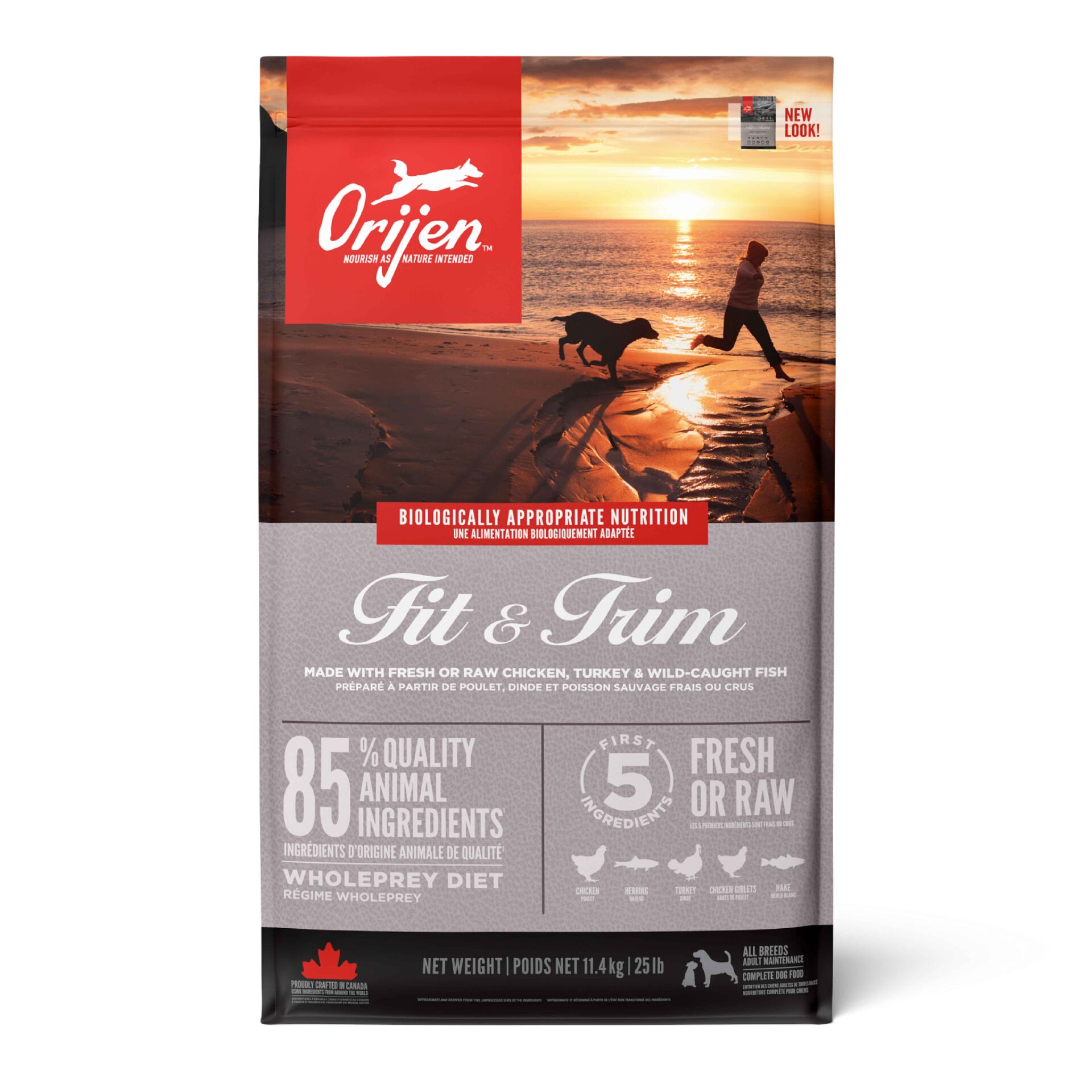 ORIJEN Fit & Trim 11,4kg - Fazla kilolu köpekler için