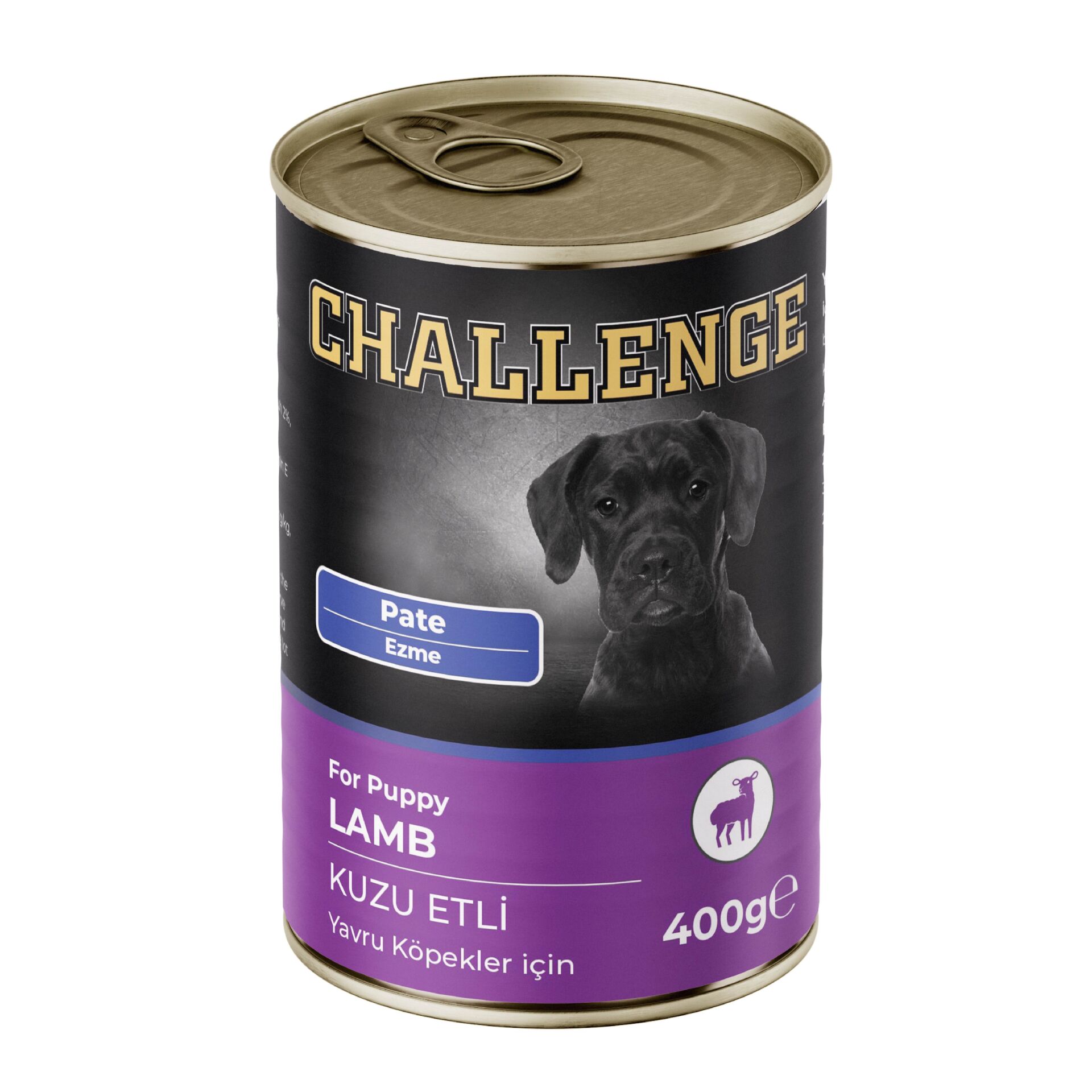 Challenge Pate Kuzu Etli Yavru Köpek Konservesi 400 gr