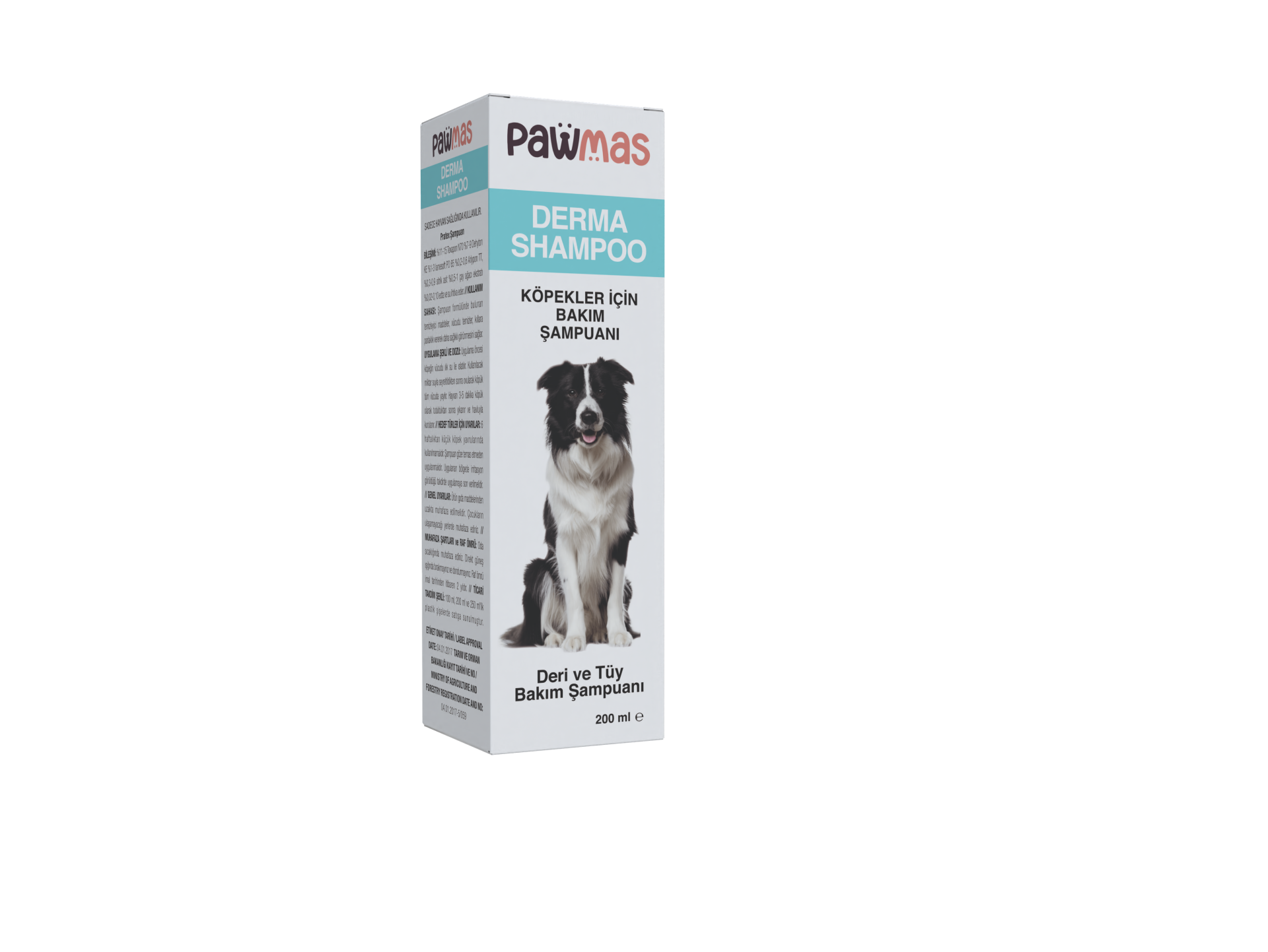 Pawmas Derma Shampoo- Skin&Coat Care Sensitive